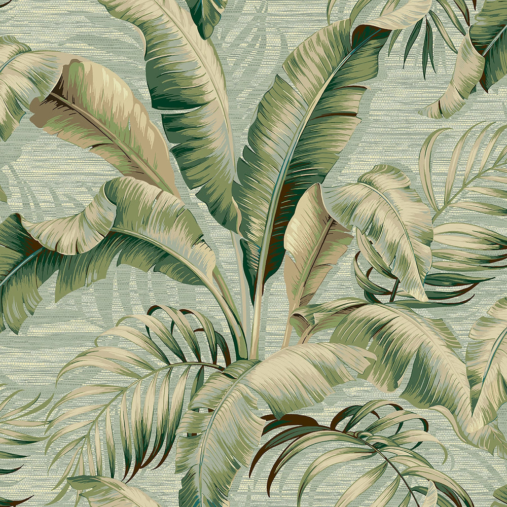 Palmiers Botanical Peel and Stick Removable Wallpaper