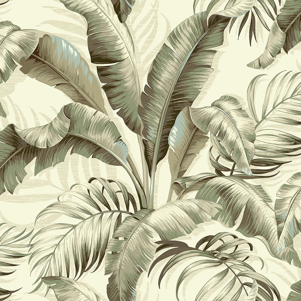 
                  
                    Palm leaf peel and stick wallpaper 802801WR from Tommy Bahama Home
                  
                