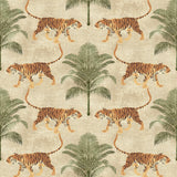Tiger peel and stick wallpaper 802810WR from Tommy Bahama Home