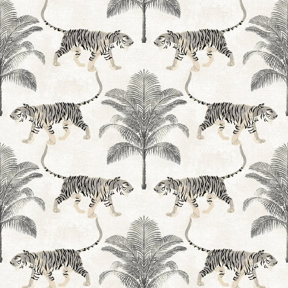 Tiger peel and stick wallpaper 802811WR from Tommy Bahama Home