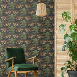 Tiger peel and stick wallpaper accent 802812WR from Tommy Bahama Home