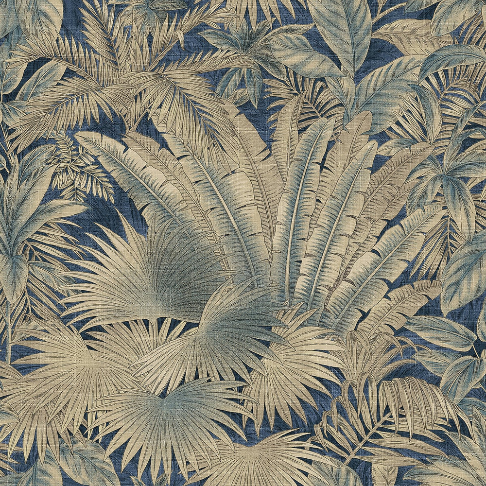 Palm leaf peel and stick wallpaper 802830WR from Tommy Bahama Home