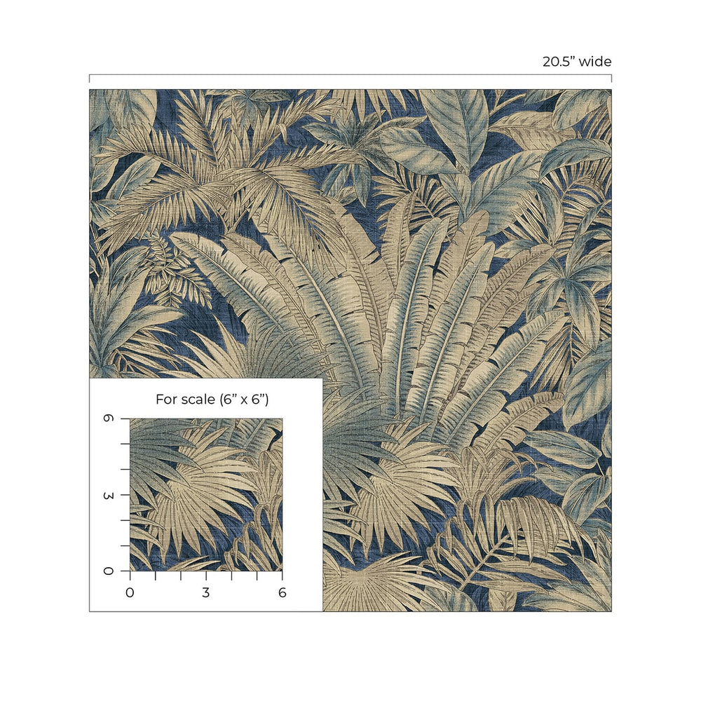 
                  
                    802830WR palm leaf peel and stick wallpaper scale from Tommy Bahama Home
                  
                