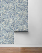 802832WR palm leaf peel and stick wallpaper roll from Tommy Bahama Home