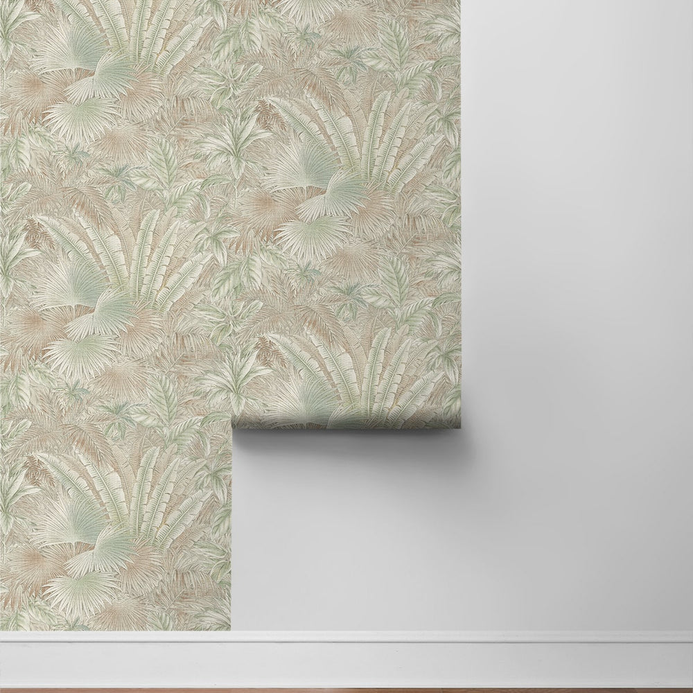 
                  
                    802833WR palm leaf peel and stick wallpaper roll from Tommy Bahama Home
                  
                