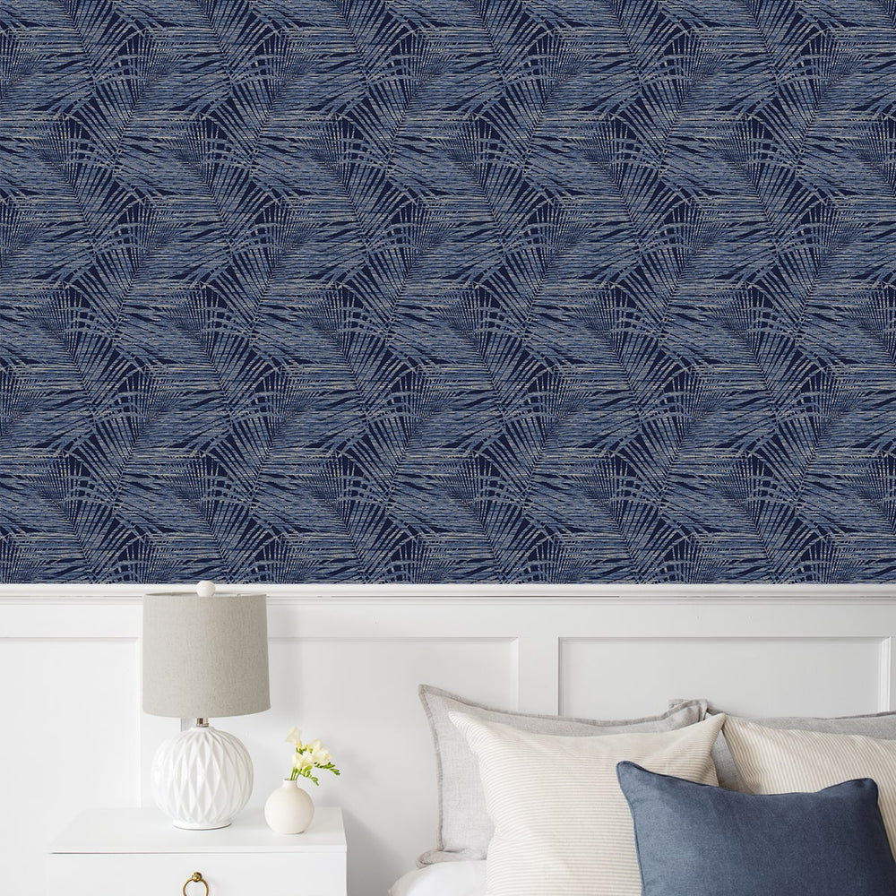 
                  
                    802841WR palm leaf peel and stick wallpaper bedroom from Tommy Bahama Home
                  
                
