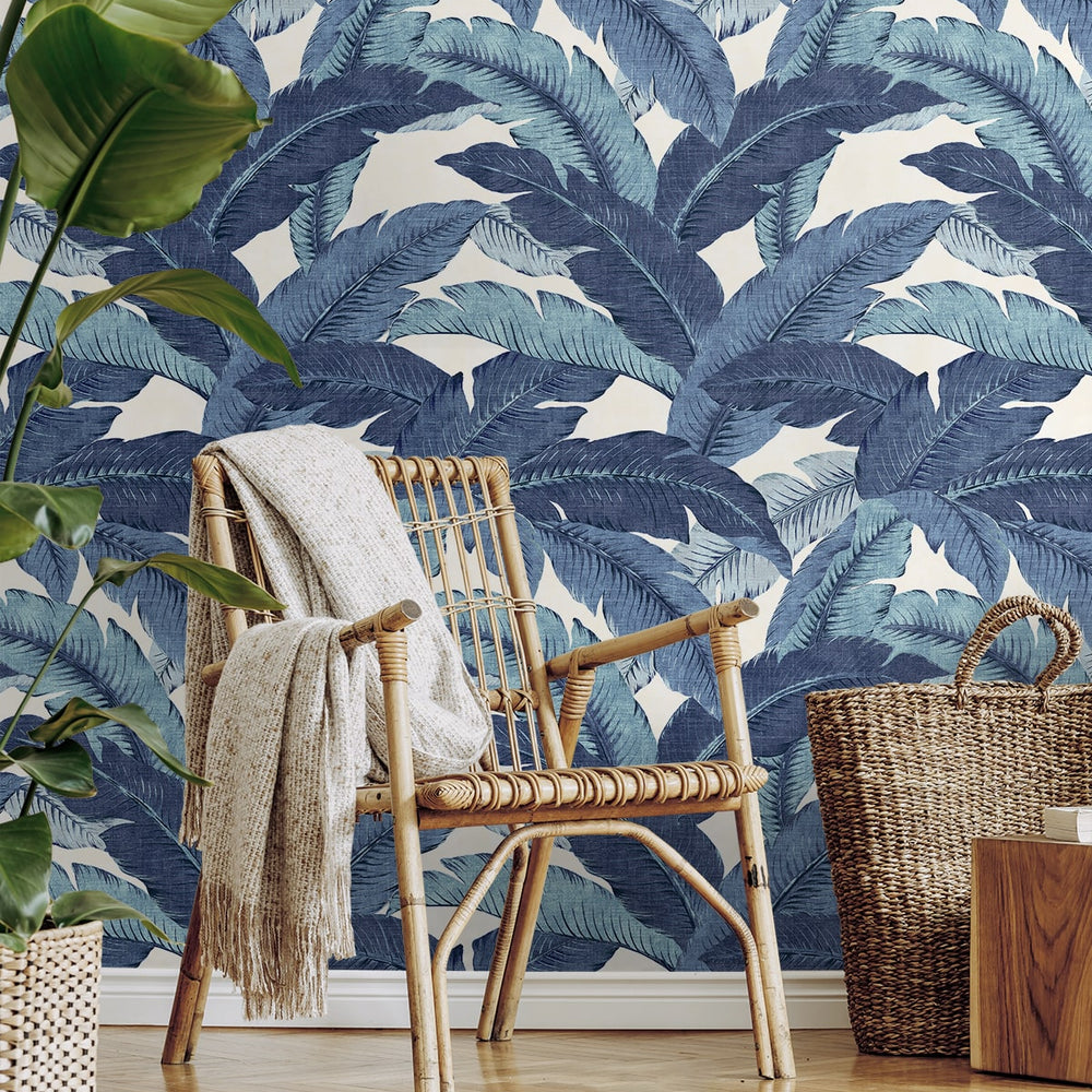 
                  
                    Palm leaf peel and stick wallpaper decor 802851WR from Tommy Bahama Home
                  
                