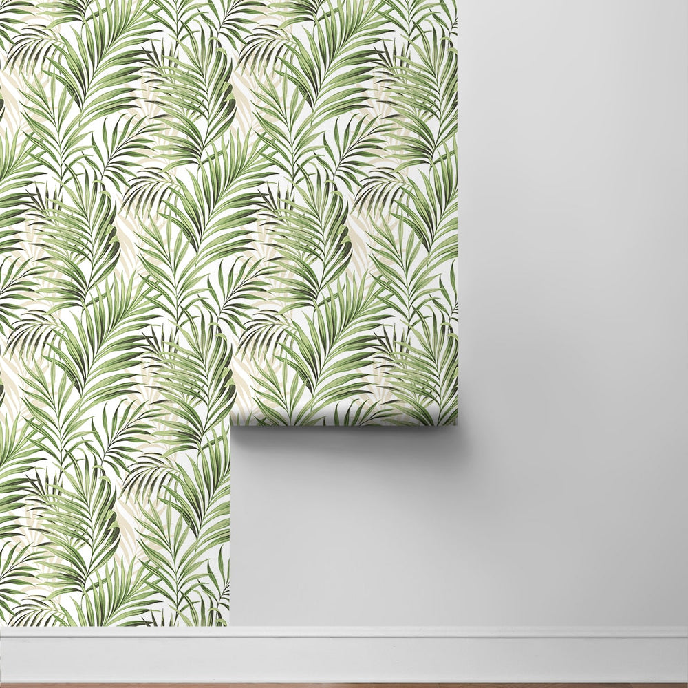 
                  
                    802861WR palm leaf peel and stick wallpaper roll from Tommy Bahama Home
                  
                