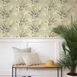 Tropical peel and stick wallpaper entryway 802870WR from Tommy Bahama Home