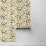 802870WR tropical bird peel and stick wallpaper roll from Tommy Bahama Home