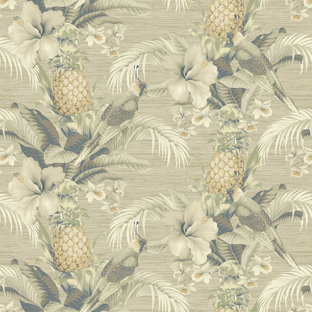 Tropical peel and stick wallpaper 802870WR from Tommy Bahama Home