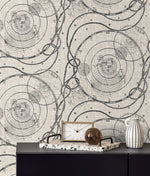 802880WR nautical peel and stick wallpaper from Tommy Bahama Home