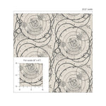 802880WR nautical peel and stick wallpaper scale from Tommy Bahama Home