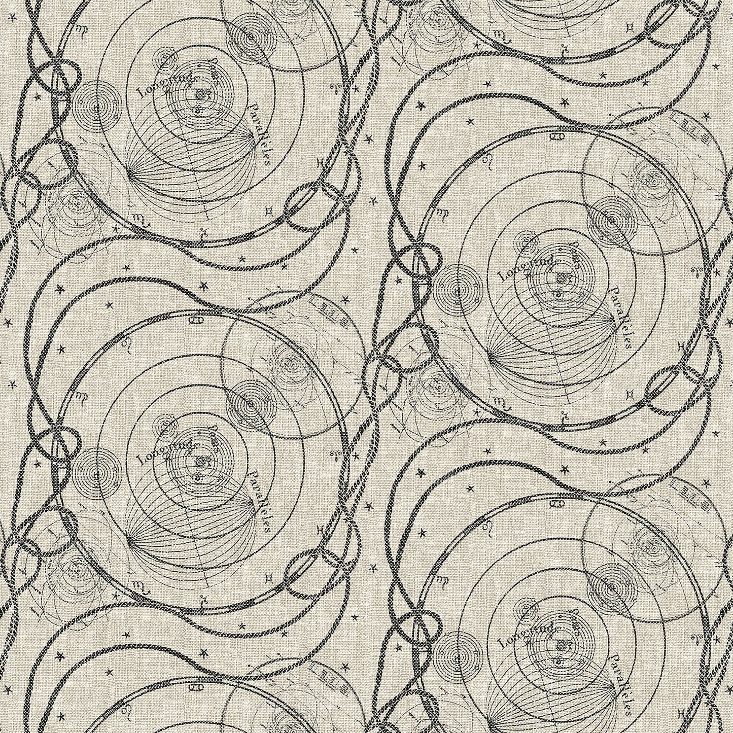 Astronomy peel and stick wallpaper 802880WR from Tommy Bahama Home