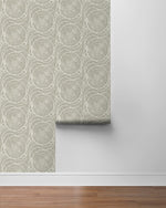 802881WR nautical peel and stick wallpaper roll from Tommy Bahama Home