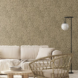 802890WR Sunny Spot peel and stick wallpaper living room from Tommy Bahama Home
