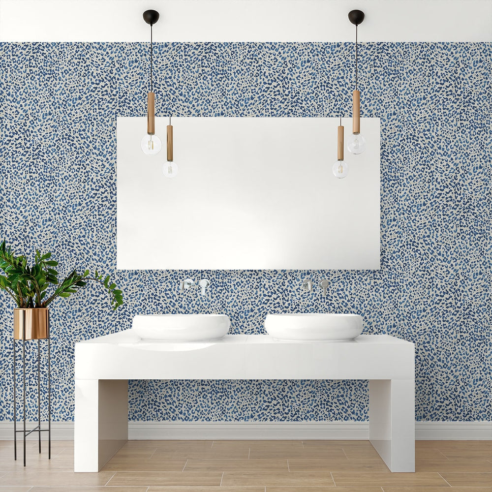 
                  
                    802891WR Sunny Spot peel and stick wallpaper bathroom from Tommy Bahama Home
                  
                