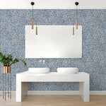 802891WR Sunny Spot peel and stick wallpaper bathroom from Tommy Bahama Home