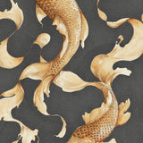 Metallic Koi Fish Wallpaper