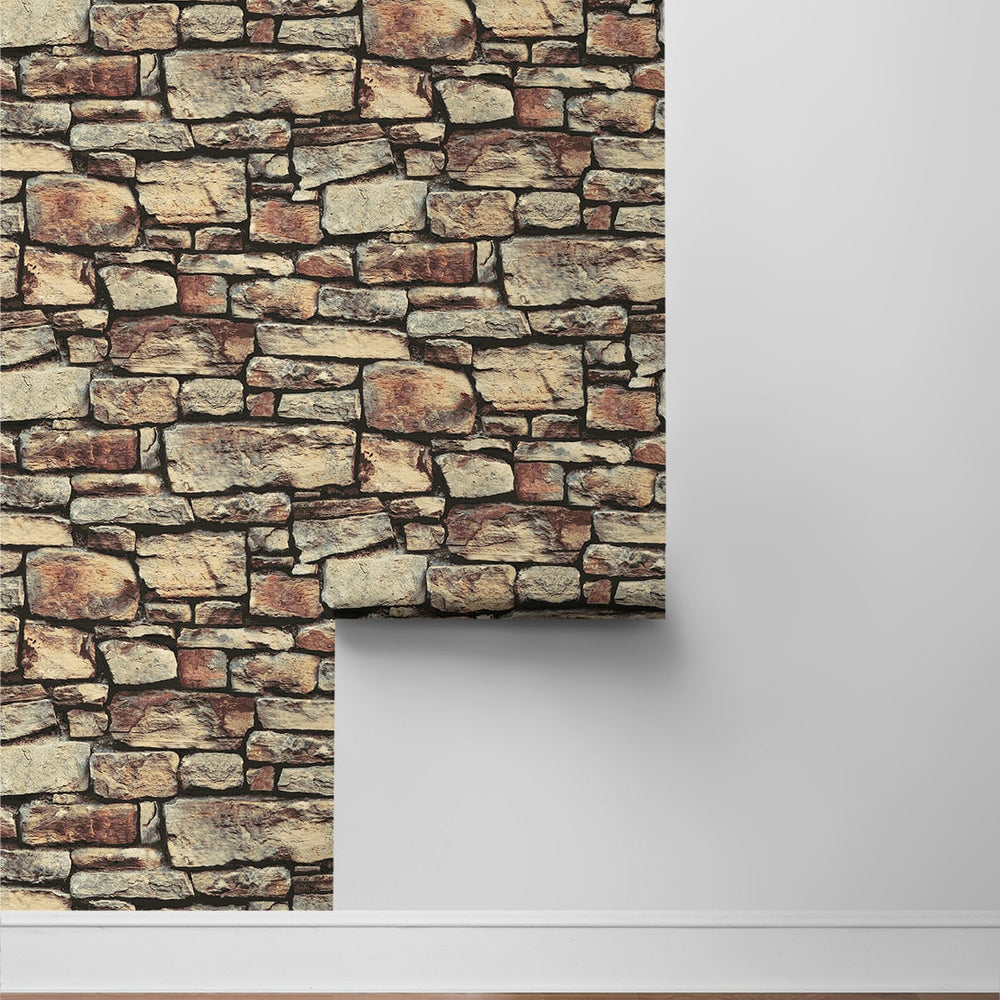 
                  
                    AS20101 faux stone peel and stick wallpaper roll from Arthouse
                  
                