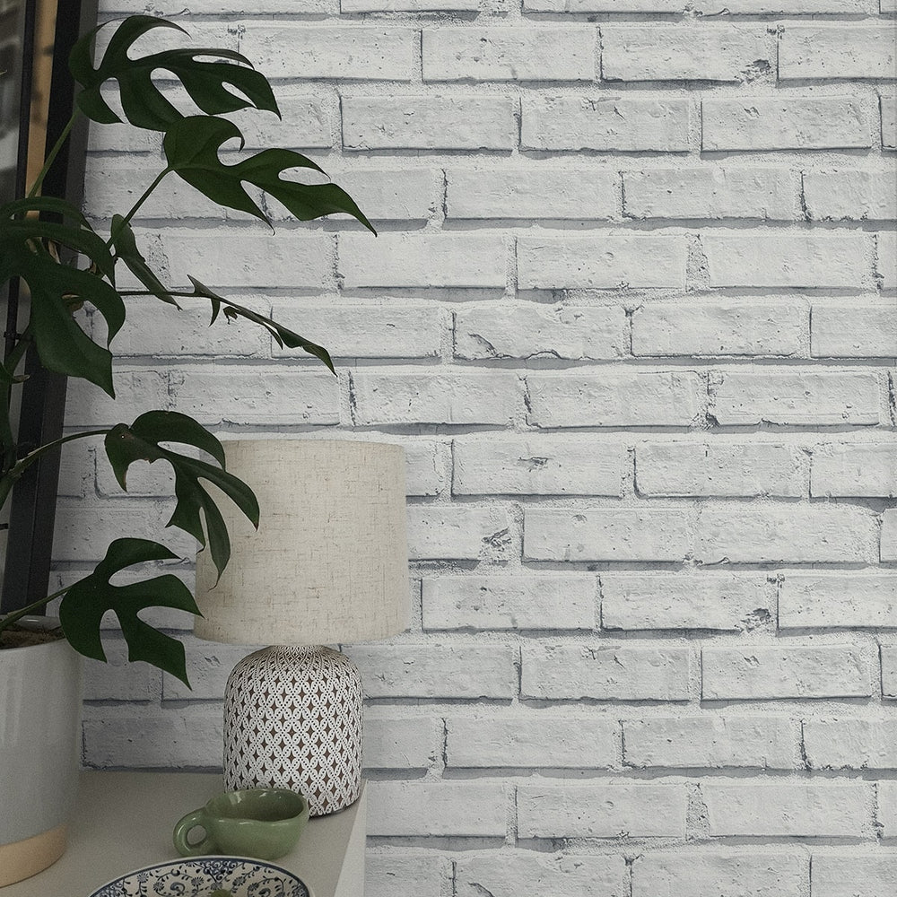 
                  
                    AS20200 faux brick peel and stick wallpaper decor from Arthouse
                  
                