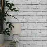 AS20200 faux brick peel and stick wallpaper decor from Arthouse