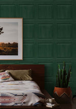 AS20304 faux wood panel peel and stick wallpaper decor from Arthouse