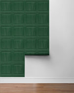 AS20304 faux wood panel peel and stick wallpaper roll from Arthouse
