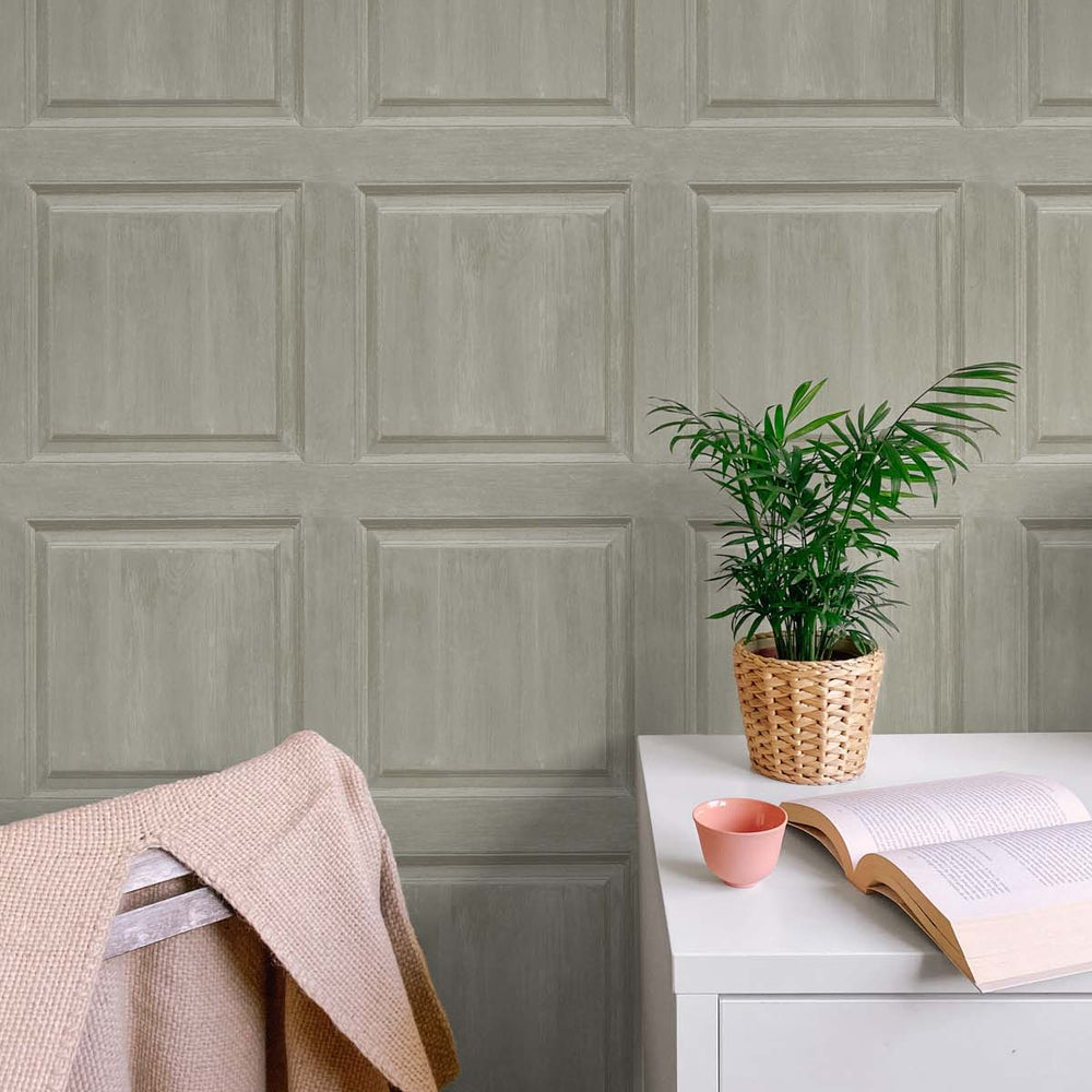 
                  
                    AS20305 faux wood panel peel and stick wallpaper desk from Arthouse
                  
                