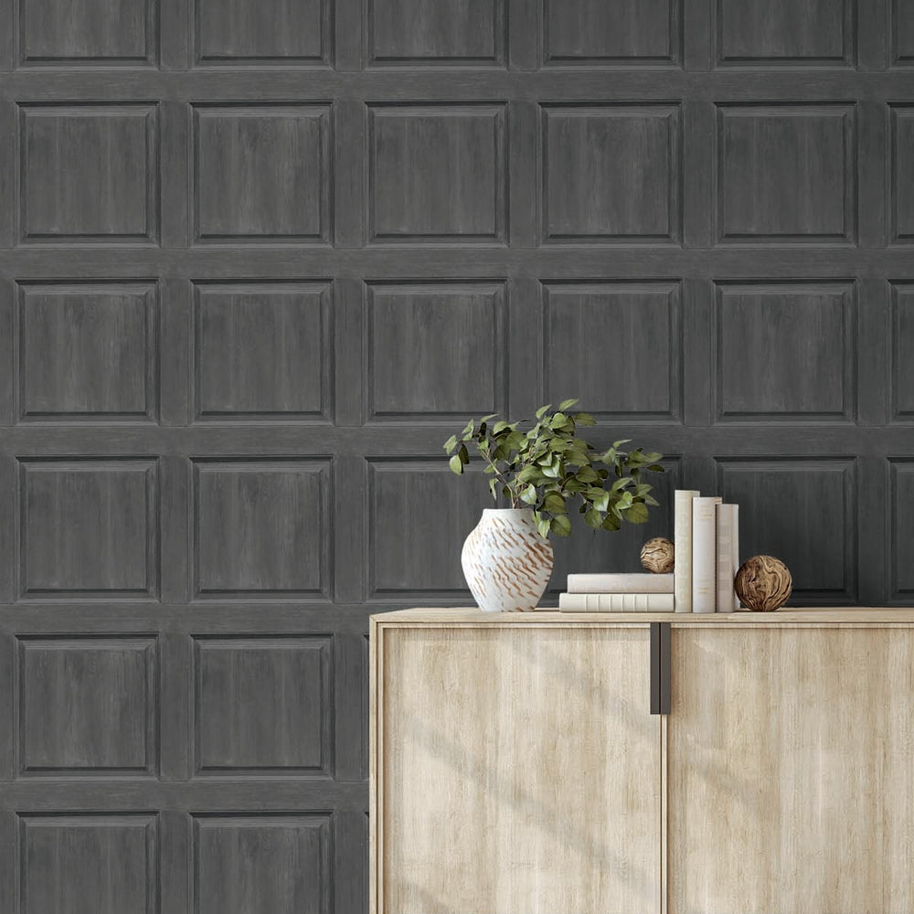 
                  
                    AS20308 faux wood panel peel and stick wallpaper entryway from Arthouse
                  
                