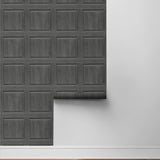 AS20308 faux wood panel peel and stick wallpaper roll from Arthouse