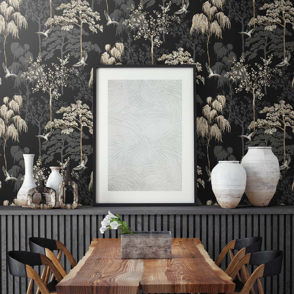 
                  
                    AS20400 bird garden peel and stick wallpaper dining room from Arthouse
                  
                