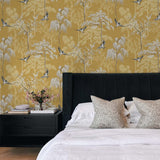 AS20406 bird garden peel and stick wallpaper bedroom from Arthouse