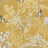 AS20406 bird garden peel and stick wallpaper from Arthouse