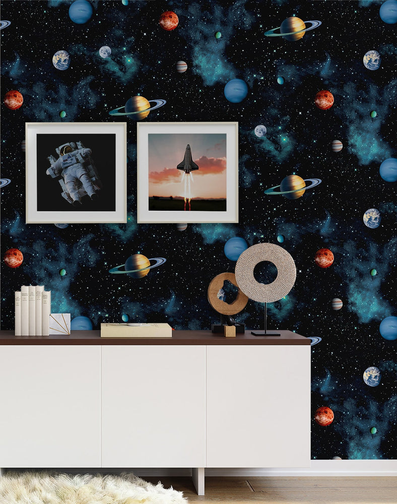 AS20500 space peel and stick wallpaper decor from Arthouse