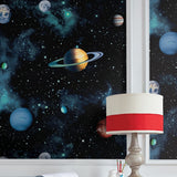 AS20500 space peel and stick wallpaper accent from Arthouse