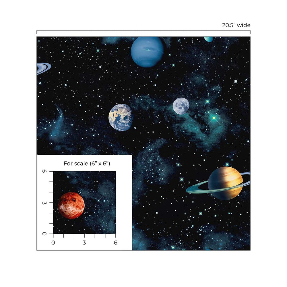 
                  
                    AS20500 space peel and stick wallpaper scale from Arthouse
                  
                