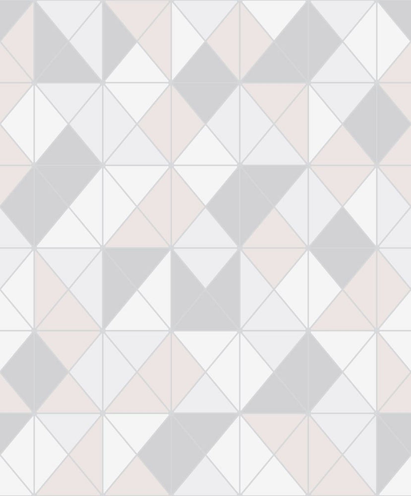 Casa Blanca 2 Triangle Geometric Unpasted Wallpaper