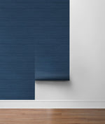AX10902 coastal blue shiplap roll peel and stick removable wallpaper by NextWall