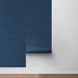AX10902 coastal blue shiplap roll peel and stick removable wallpaper by NextWall