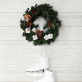 AX10910 farmhouse shiplap christmas peel and stick removable wallpaper decor from NextWall
