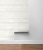 AX10910 farmhouse shiplap christmas peel and stick removable wallpaper roll from NextWall