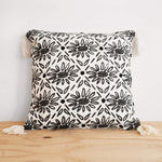 Arianna hand woven cotton throw pillow