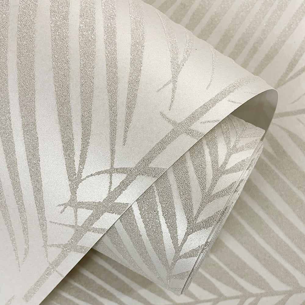 
                  
                    BD50003 palm leaf wallpaper roll glass beads from Etten Studios
                  
                