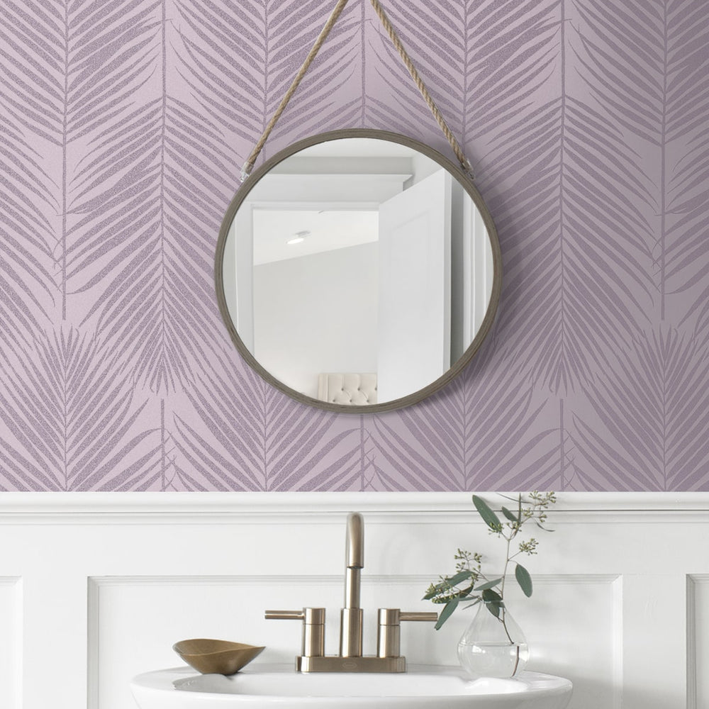 
                  
                    BD50009 palm leaf wallpaper bathroom glass beads from Etten Studios
                  
                