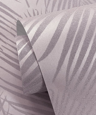 BD50009 palm leaf wallpaper roll glass beads from Etten Studios