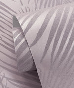 BD50009 palm leaf wallpaper roll glass beads from Etten Studios