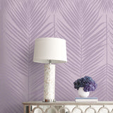 BD50009 palm leaf wallpaper decor glass beads from Etten Studios
