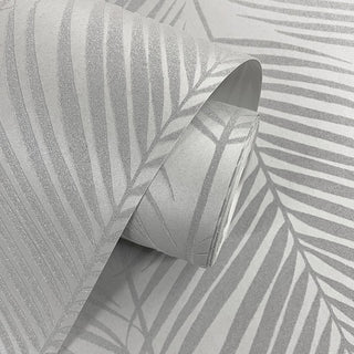 BD50010 palm leaf wallpaper roll glass beads from Etten Studios