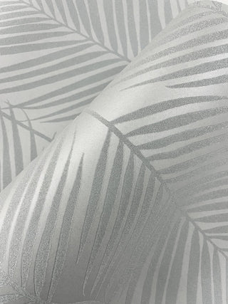 BD50010 palm leaf wallpaper texture glass beads from Etten Studios
